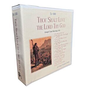 Ephrata Ministries Thou Shalt Love The Lord Thy God Audiobook 14‎ CD Set Yoder